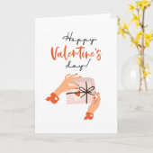 Fijne Valentijnskaart Kaart (Gele Bloem)