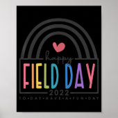 Fijne Velddag 2022 regenboogritten op de leuke dag Poster (Voorkant)