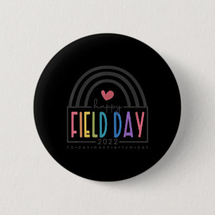 Fijne Velddag 2022 regenboogritten op de leuke dag Ronde Button 5,7 Cm