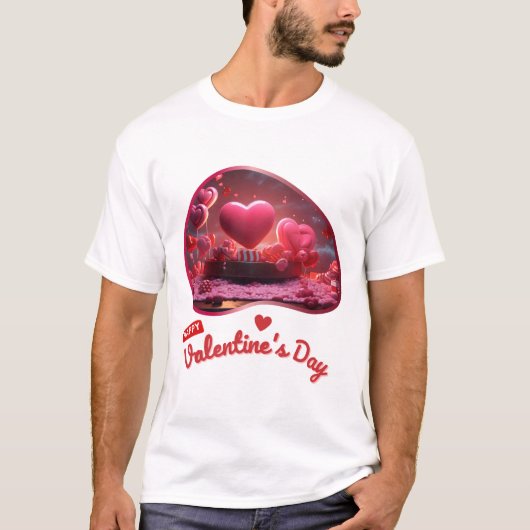 Fijne Velentijnsdag - Beau T-shirt (Voorkant)