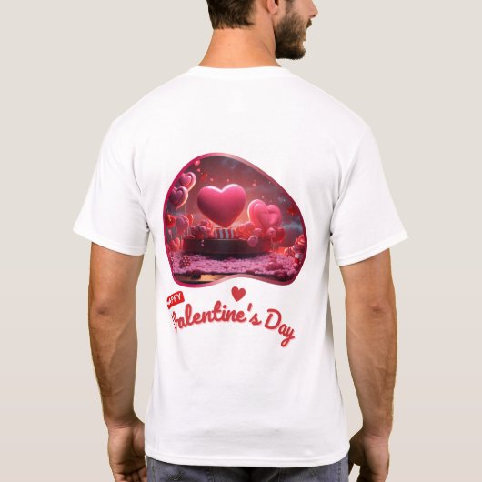 Fijne Velentijnsdag - Beau T-shirt (Achterkant)