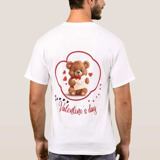 Fijne Velentijnsdag - Delight T-shirt (Achterkant)