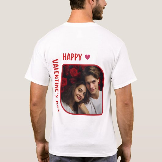 Fijne Velentijnsdag - Romeo T-shirt (Achterkant)