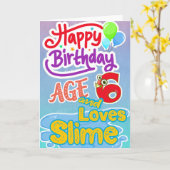 Fijne verjaardag 6 houdt van Slim Kaart (Gele Bloem)