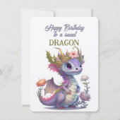 Fijne verjaardag aan een lieve DRAAK (Voorkant)