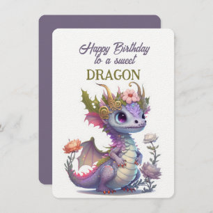 Fijne verjaardag aan een lieve DRAAK