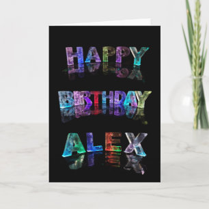 Fijne verjaardag Alex Kaart