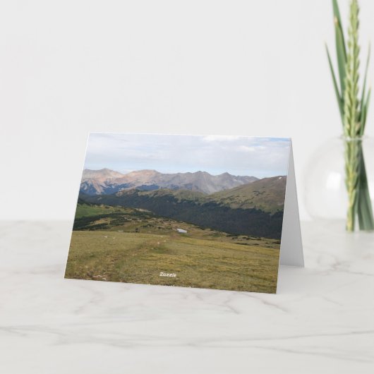 Fijne verjaardag, Beer Lake, Colorado Kaart (Achterkant)