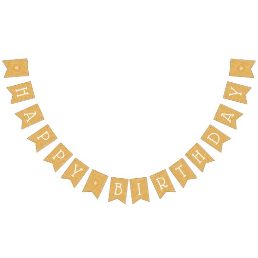 Fijne verjaardag bij de bij en de Honeycomb Vlaggetjes (Alle)