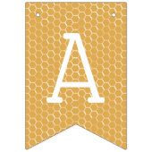 Fijne verjaardag bij de bij en de Honeycomb Vlaggetjes (Derde vlag)