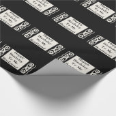 Fijne verjaardag, Boyvriend, cadeauomslag. Cadeaupapier (Hoek)