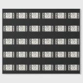 Fijne verjaardag, Boyvriend, cadeauomslag. Cadeaupapier (Vlak)