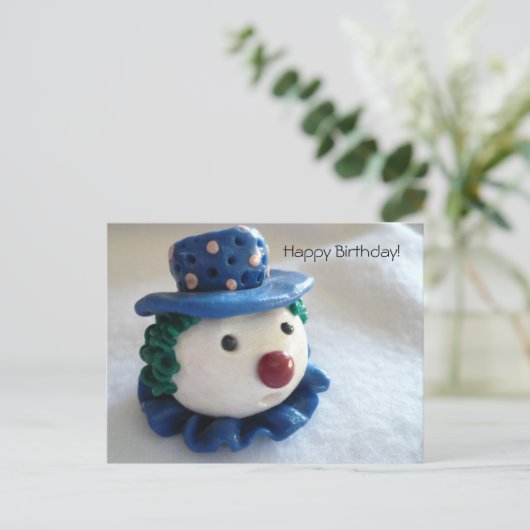 Fijne verjaardag! briefkaart (Staand voorkant)