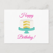 Fijne verjaardag briefkaart (Voorkant)