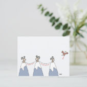 Fijne verjaardag Canada! Briefkaart (Staand voorkant)