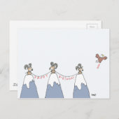 Fijne verjaardag Canada! Briefkaart (Voorkant / Achterkant)