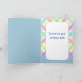 Fijne verjaardag Corgi Cartoon Kaart (Binnen)