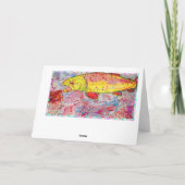 Fijne verjaardag en de hele dag vis kaart (Achterkant)