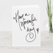 FIJNE VERJAARDAG/FIJNE DAG KAART (Voorkant)