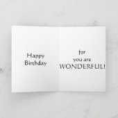 FIJNE VERJAARDAG/FIJNE DAG KAART (Binnen)