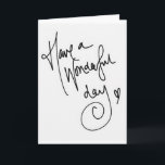 FIJNE VERJAARDAG/FIJNE DAG KAART<br><div class="desc">OMDAT "JE WEET" JE EEN "WETENSCHAPPELIJKE BIRTHDAY" WENST</div>