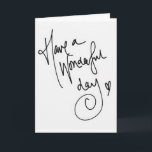 FIJNE VERJAARDAG/FIJNE DAG KAART<br><div class="desc">OMDAT "JE WEET" JE EEN "WETENSCHAPPELIJKE BIRTHDAY" WENST</div>