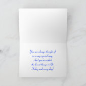 Fijne verjaardag Golden Retriever Puppy Dog Kaart (Binnen)