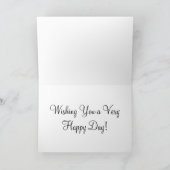 Fijne verjaardag Goldendoodle Dode Kaart (Binnen)