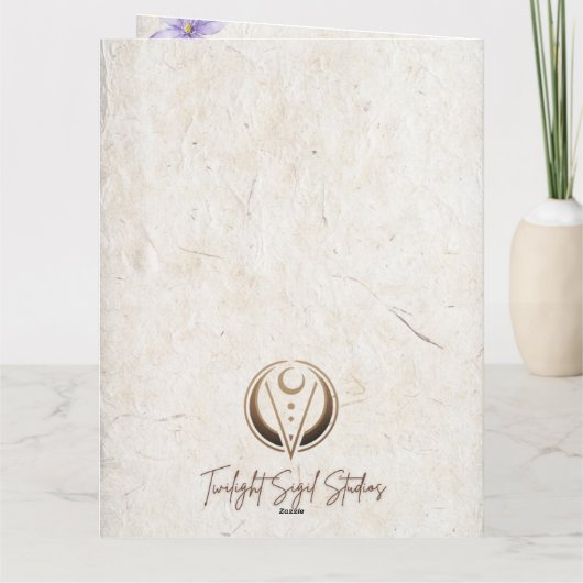 Fijne verjaardag, heks! kaart (Achterkant)