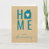 Fijne verjaardag herdenkingskaart kaart (Voorkant)