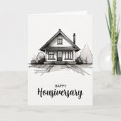 Fijne verjaardag herdenkingskaart kaart (Voorkant)