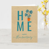 Fijne verjaardag herdenkingskaart kaart (Gele Bloem)