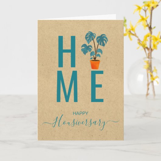 Fijne verjaardag herdenkingskaart kaart (Gele Bloem)