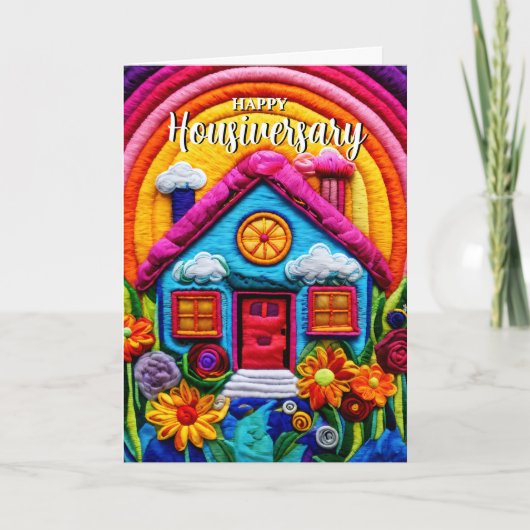 Fijne verjaardag herdenkingskaart kaart (Voorkant)