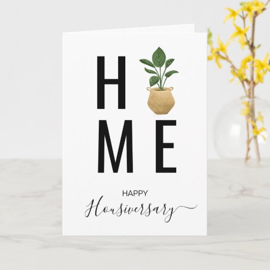 Fijne verjaardag herdenkingskaart kaart (Gele Bloem)