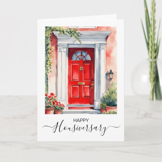 Fijne verjaardag herdenkingskaart kaart (Voorkant)