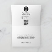 Fijne verjaardag herdenkingskaart kaart (Binnen)