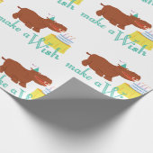 Fijne verjaardag Hippo! Cadeaupapier (Hoek)