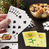 Fijne verjaardag hommel pokerkaarten (Insitu)
