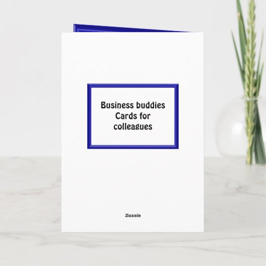 Fijne verjaardag, ik heb een raam kaart (Achterkant)