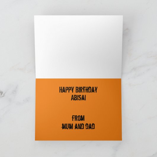 Fijne verjaardag Jamaicaanse Rasta Kaart (Binnen)