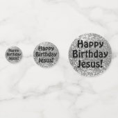 Fijne verjaardag Jezus! Confetti (Achterkanten)