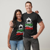 Fijne verjaardag Jezus T-shirt (Unisex)