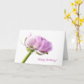 Fijne verjaardag kaart (Gele Bloem)