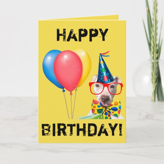 Fijne verjaardag Kaart! (Voorkant)