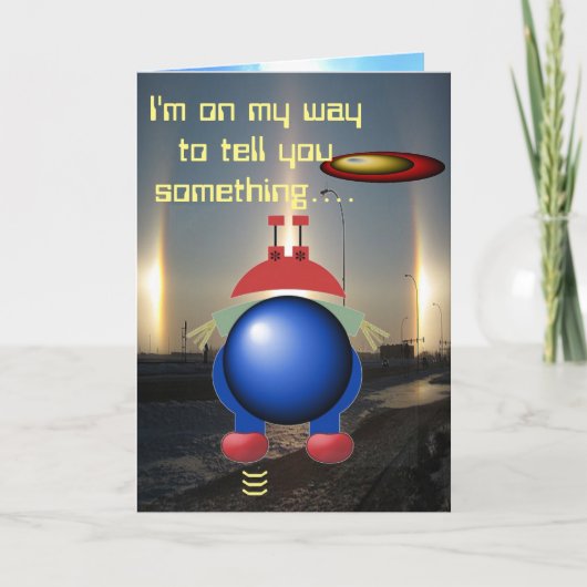 Fijne verjaardag kaart (Voorkant)