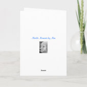 Fijne verjaardag liedje voor jou! kaart (Achterkant)