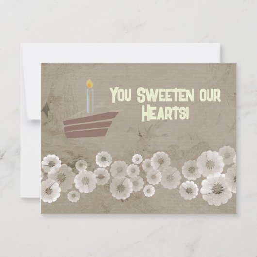 Fijne verjaardag mijn liefde! kaart (Achterkant)