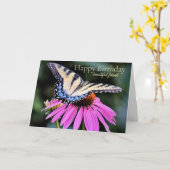 Fijne verjaardag Mooie vriendenkaart Kaart (Gele Bloem)