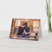 Fijne verjaardag om het gevouwen Wenskaart te Best Kaart (Voorkant)